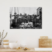 Fishermen 1888 Puget Sound - Washington Poster (Keuken)