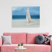 Fishermen Kilifi 2012 Canvas Afdruk (Insitu (Woonkamer))