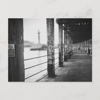 Fishermen under Whitby Pier, Whitby, North Yorks. Briefkaart