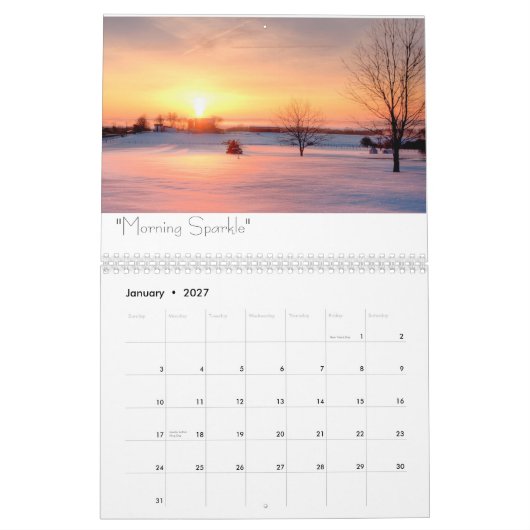 Fisherphotoart 2014-kalender kalender (Jan 2027)