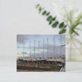 Fisherrow Harbor Briefkaart (Staand voorkant)
