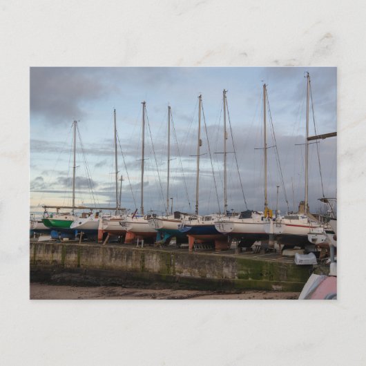 Fisherrow Harbor Briefkaart (Voorkant)