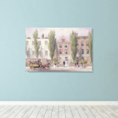 Fisher's House, Lower Street, Islington, 1838 Canvas Afdruk (Insitu (Houten vloer))