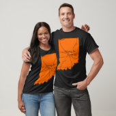 Fishers, IN [Oranje] T-shirt (Unisex)