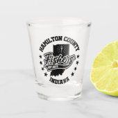 Fishers, Indiana Shot Glas (Voorkant)