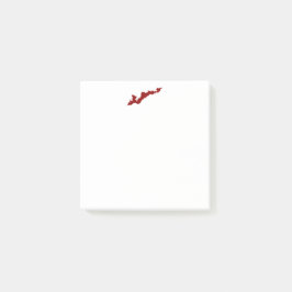 Fishers Island Logo Post-ITS - Rood Post-it® Notes