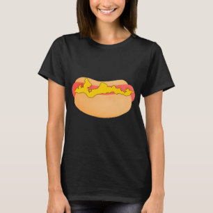 Fishers Island, NY Hotdog T-shirt