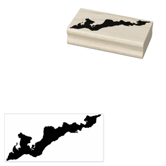 Fishers Island Rubber Stamp Rubberstempel (Gestempeld)