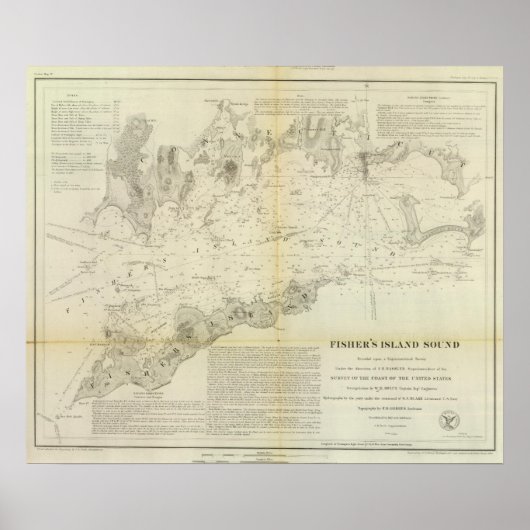 Fisher's Island Sound Poster (Voorkant)