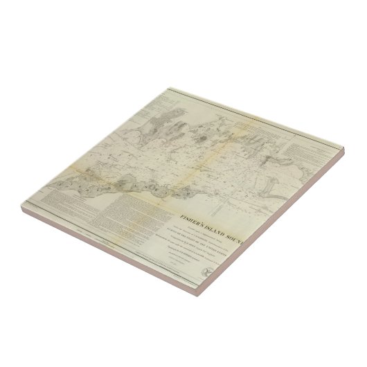 Fisher's Island Sound Tegeltje (Zijkant)