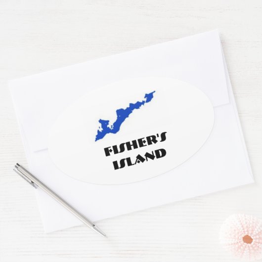 Fisher's Island Sticker (Envelop)
