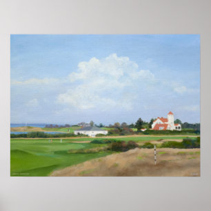 Fishers Island Uitzicht Poster