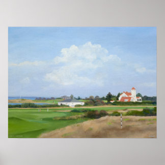 Fishers Island Uitzicht Poster