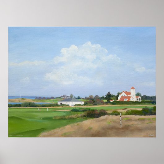 Fishers Island Uitzicht Poster (Voorkant)