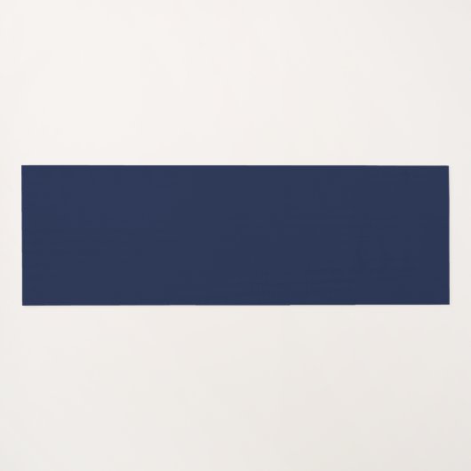 Fishers Island Yoga Mat – Wit/Blauw (Achterkant (horizontaal))