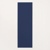 Fishers Island Yoga Mat – Wit/Blauw (Achterkant)