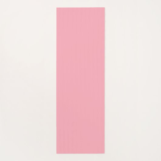 Fishers Island Yoga Mat – Wit/Roze (Achterkant)