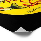 Fishers Of Men Christian Matthew 4-19 Bible Fishin Poster (Hoek)