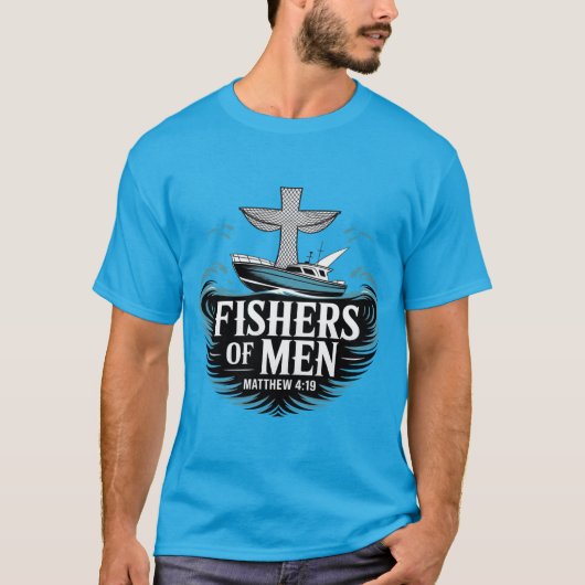 Fishers Of Men Christian  T-shirt (Voorkant)