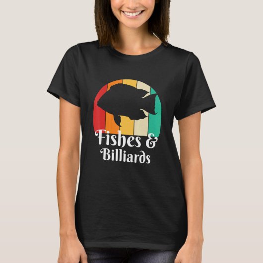 Fishes And Billards T-shirt (Voorkant)