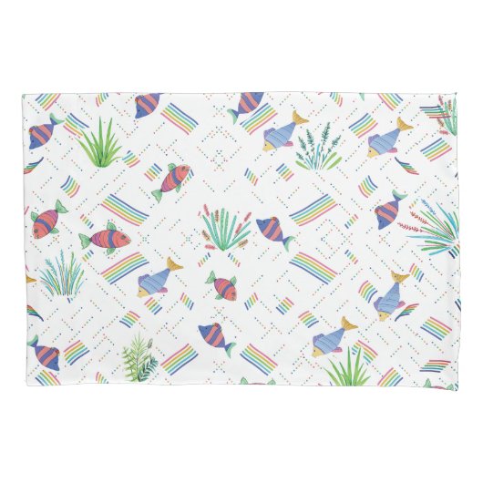 Fishes and Plants in Pond Kussensloop (Voorkant)