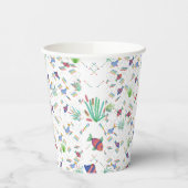 Fishes and Plants in Pond Papieren Bekers (Links)