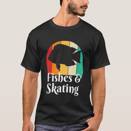 Fishes And Skating T-shirt (Voorkant)