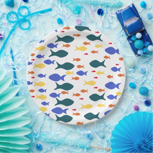 Fishes Custom Paper Borden Papieren Bordje (Feest)