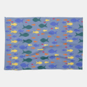 Fishes Tea Towel Theedoek (Horizontaal)