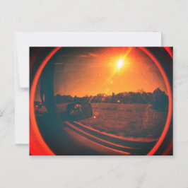  Fisheye Lens Briefkaart