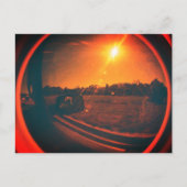  Fisheye Lens Briefkaart (Voorkant)