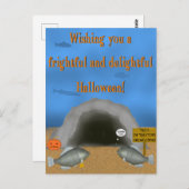 FishFolkArt 2023 Halloween Kaart (Voorkant / Achterkant)