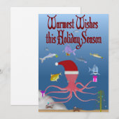 FishFolkArt Christmas 2025 Holiday Card Feestdagenkaart (Voorkant / Achterkant)