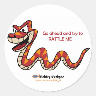 Fishfry Design Rattlesnake stickers