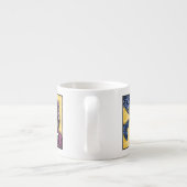 Fishhook - Pop Gothic Nachtmerrie Surreal Art 6 oz Espresso Kop (Achterkant)