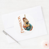 Fishhook Zeemeermin Sticker (Envelop)