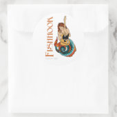 Fishhook Zeemeermin Sticker (Tas)