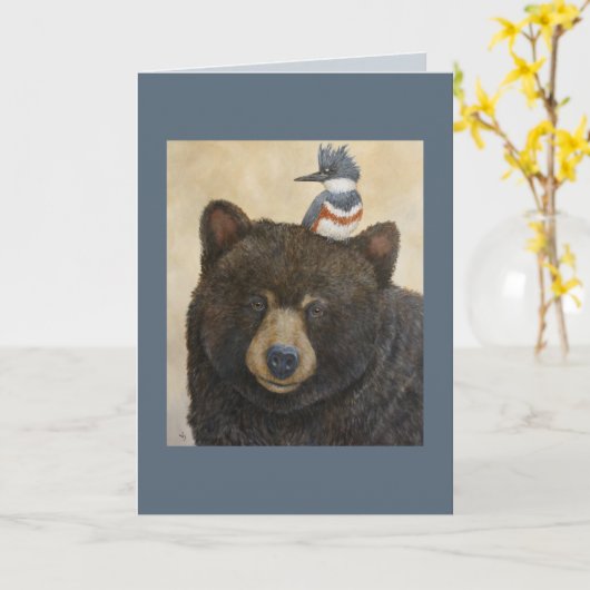 Fishin' Buddies-kaart Kaart (Gele Bloem)