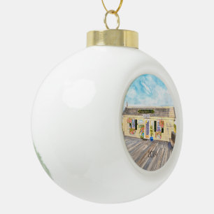 Fishin' Pier Grille Avalon NJ Keramisch Ornament