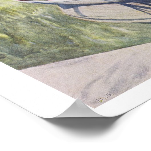 Fishing, 1909 poster (Hoek)