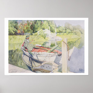 Fishing, 1909 poster