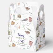 Fishing 1st Birthday | O-Fish-Ally One party Bedankdoosjes (Geopend)