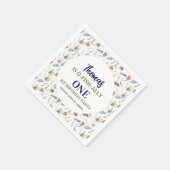 Fishing 1st Birthday | O-Fish-Ally One party Servet (Hoek)