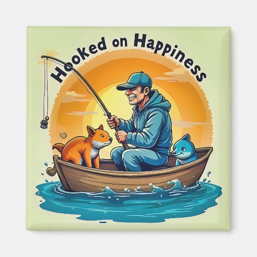  Fishing Adventures Magneet (Voorkant)