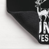 Fishing & Hunting Solve My Problems Funny Muismat (Hoek)