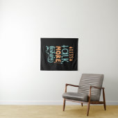Fishing Art Less Talk More Fishing Wandkleed (In Situ (horizontaal))