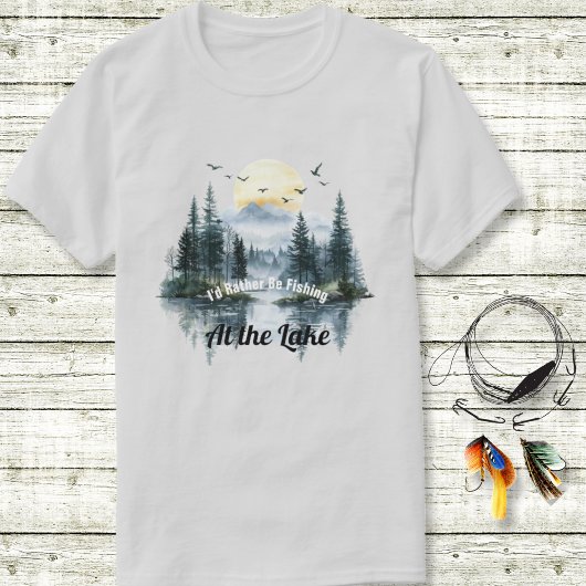 Fishing At The Lake T-Shirt