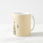 Fishing beats work all day koffiemok (Voorkant rechts)