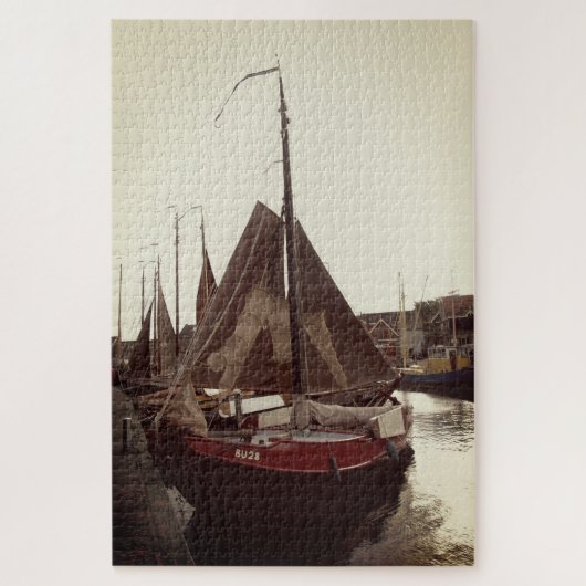 Fishing boat in Harbor  Legpuzzel (Verticaal)