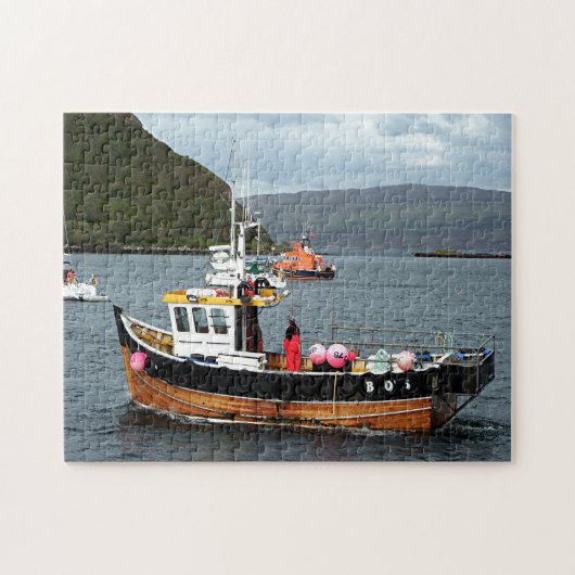 Fishing boat, Portree, Isle of Skye 2 Legpuzzel (Horizontaal)